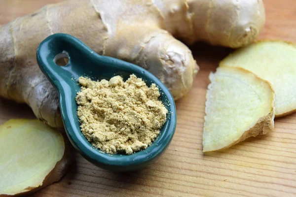 Ginger natural spice powder root