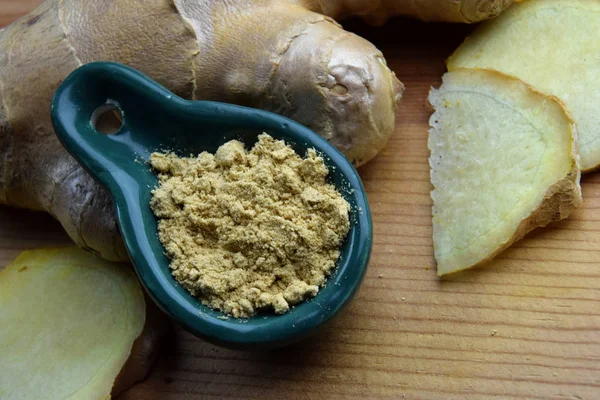 Ginger natural spice powder root