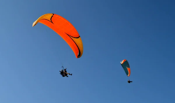 Paragliding Letní Sportovní Hobby — Stock fotografie