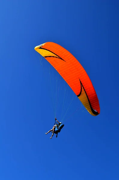 Parapente Verano Deporte Hobby — Foto de Stock