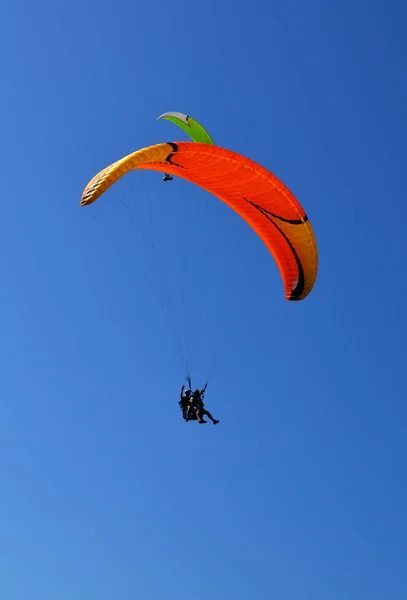 Parapente Deporte Verano Extremo — Foto de Stock