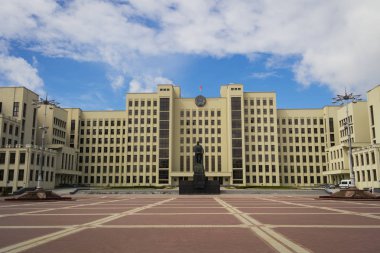 Belarus. Minsk. Hükümet Binası