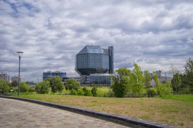Belarus. Minsk. Halk Kütüphanesi