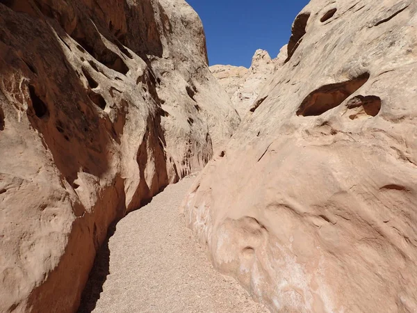 Slot Canyon Trail Utah Part Little Wild Horse Bell Canyon — Stock Photo, Image