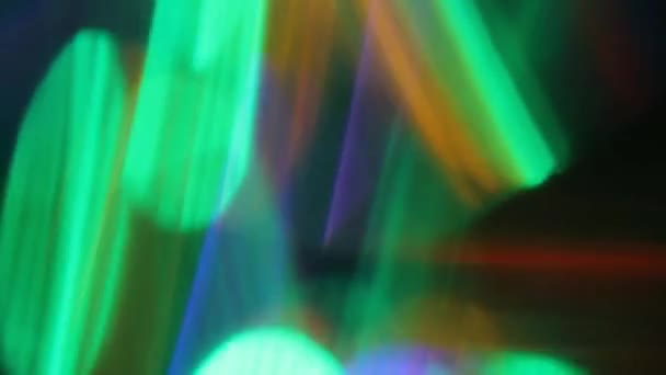 Vidéo de fuites de lumière en verre 