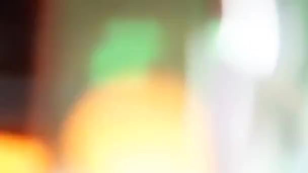 Vidéo de fuite de lumière abstraite 