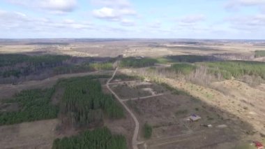 Ülke içinde havadan görünümü