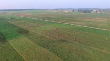 Güzel manzara üzerinde uçuş