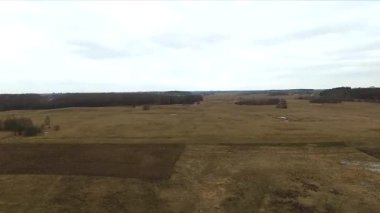 Manzara üzerinde uçuş video