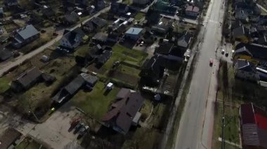 Uçuş bitti küçük kasaba