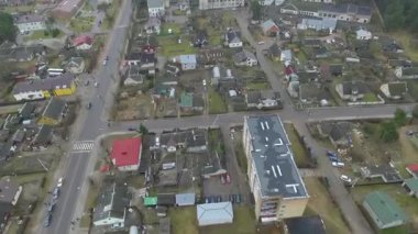 Uçuş bitti küçük kasaba Forest yakınındaki