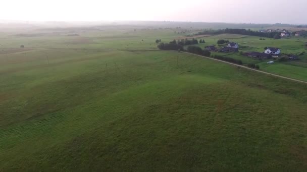 Vlucht Boven Het Prachtige Landschap — Stockvideo