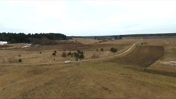 Video Van Vlucht Landschap — Stockvideo