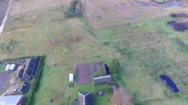 Panorama döndürme ülkede çayırlar üzerinde