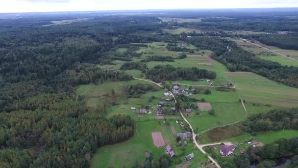 Video Vom Panorama Über Die Landschaft — Stockvideo