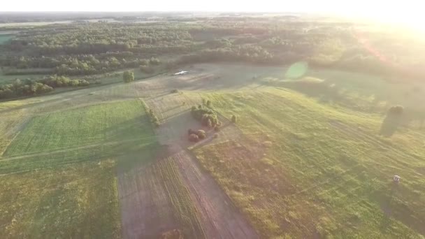 Vídeo Panorama Sobre Paisagem — Vídeo de Stock