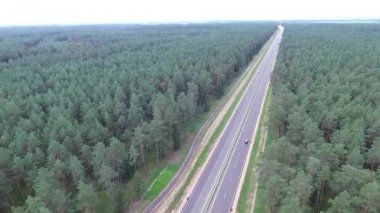 Panorama Forest yakınındaki karayolu üzerinde