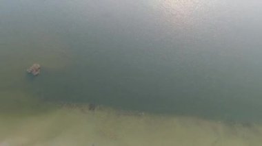 göl üzerinde Panorama