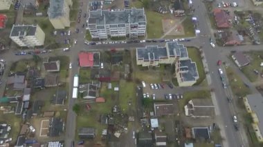 Dikey uçuş bitti küçük kasaba