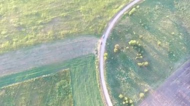 Çayır üzerinde dikey uçuş