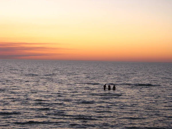 Восход Солнца Моря Закат — стоковое фото