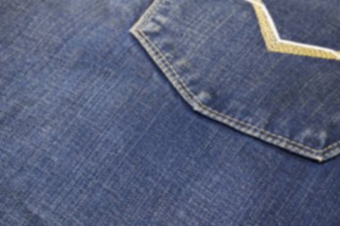 soyutlama doku arka cebinde mavi kot kot yakından görüntü bulanık