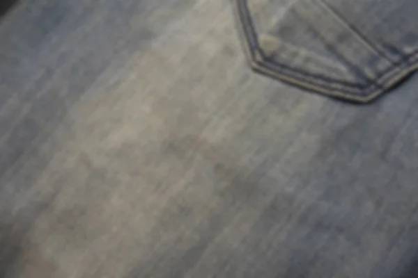 Soyutlama Doku Arka Cebinde Mavi Kot Kot Yakından Görüntü Bulanık — Stok fotoğraf