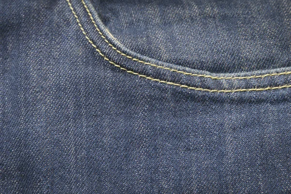 Mavi Kot Pantolon Düğme Closeup Cep — Stok fotoğraf