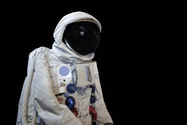 Astronaunt düşük atış ve ayrı tutma arka plan açı