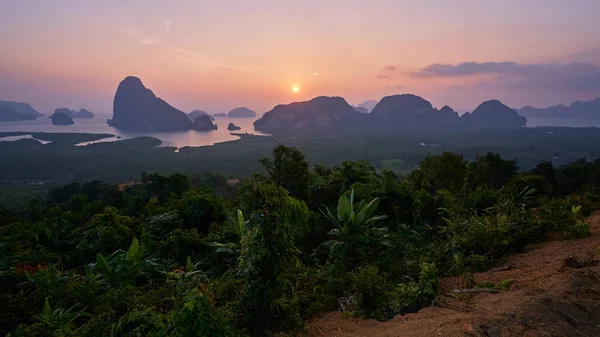 Vista Pitoresca Ilha Phuket Tailândia — Fotografia de Stock