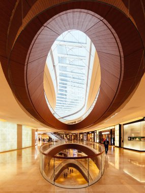 Guangzhou Çin'Bina içinde