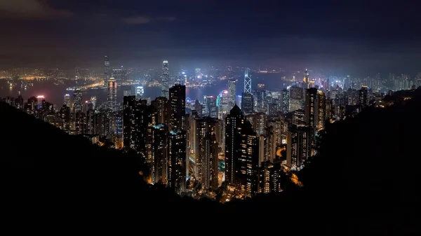 Hong Kong China Victoria Peak — Fotografia de Stock