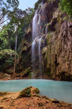 Tumalog Falls, Cebu Adası, Filipinler doğal atış