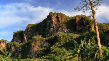güzel Osmea Peak manzara çekim, Cebu, Filipinler