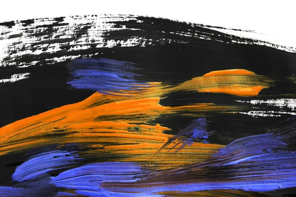 Bir arka plan olarak renkli soyut guaj boya