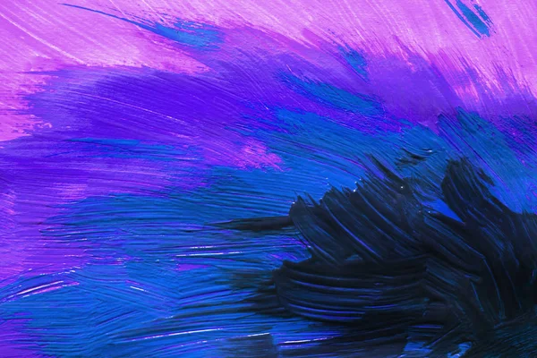 Blue Pink Colorful Abstract Painting Background — Stock Photo, Image