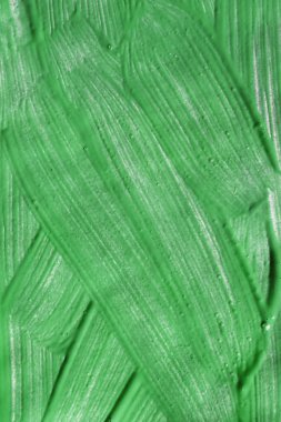 Yeşil guaş soyut resim portre bir arka plan olarak