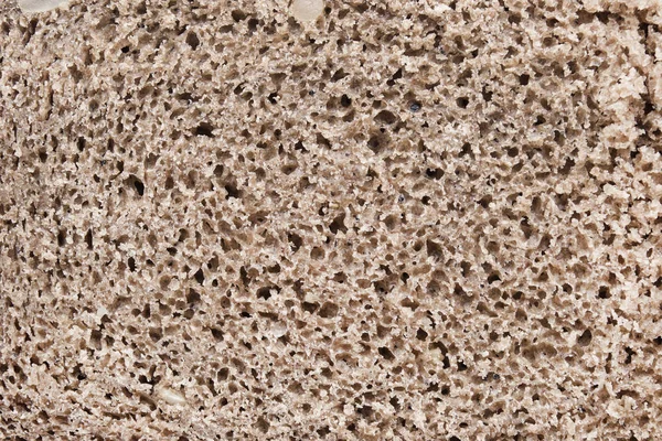 Texture Grey Rye Bread Closeup Background — Stock Photo, Image