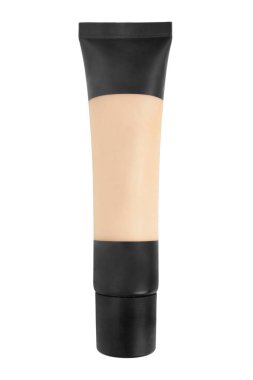 Beyaz bitti izole sıcak bej hasır kapatıcı tüp