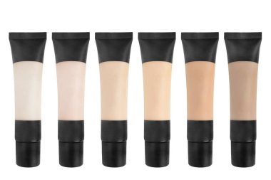 Beyaz arka plan üzerine mat kapatıcı boruları, palet