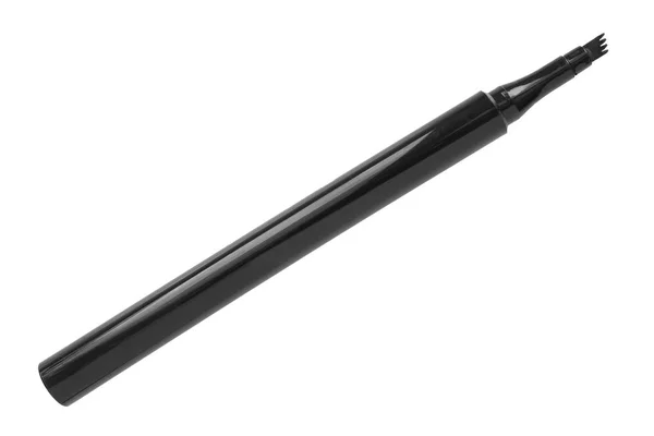 Ołówek brwi czarne na białym tle — Zdjęcie stockowe