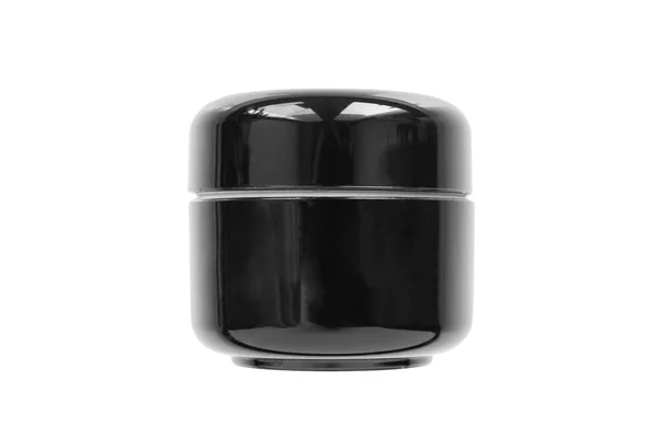 Black jar isolated — Stock Photo, Image