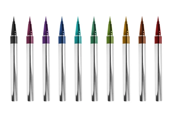 Eyeliners palette isolated — Stock Photo, Image
