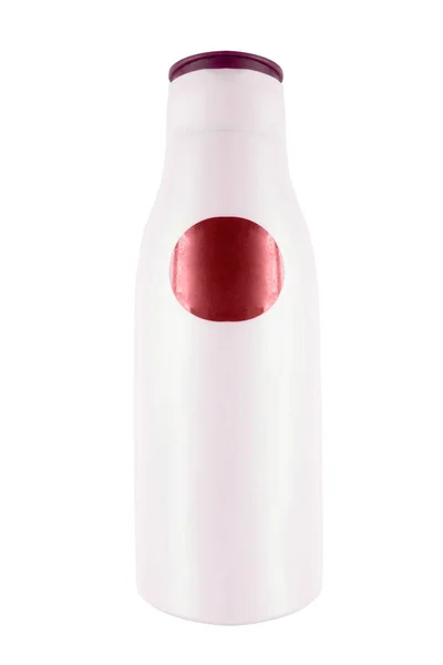 Pink bottle isolated — Stock Photo, Image