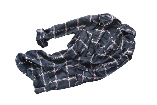 Crumpled shirt isolated — Stock Photo, Image