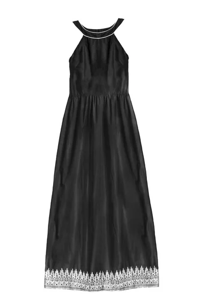 Black dress isolated — Stock Photo, Image