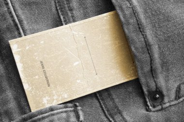 Craft kağıt etiket