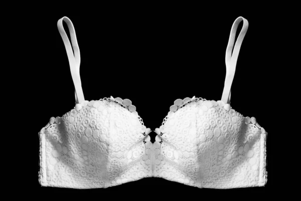 White brassiere isolated — Stock Photo, Image