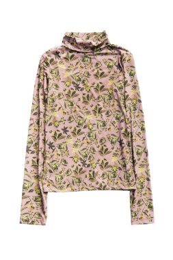 Çiçek pullover izole