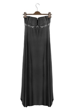 Cüppe elbise raf üzerinde